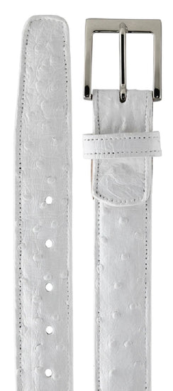 Belvedere Men's Belts White #2001