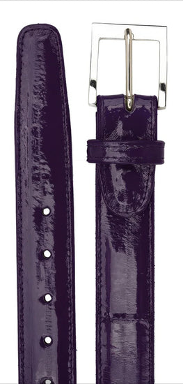Belvedere Men's Belts Purple #2002