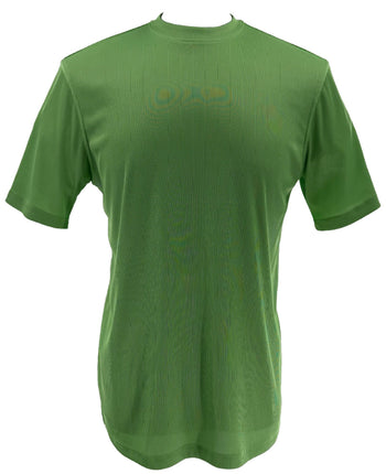 Log In Short Sleeve Mock Neck Men's T-Shirt - Solid Pattern Mint #218