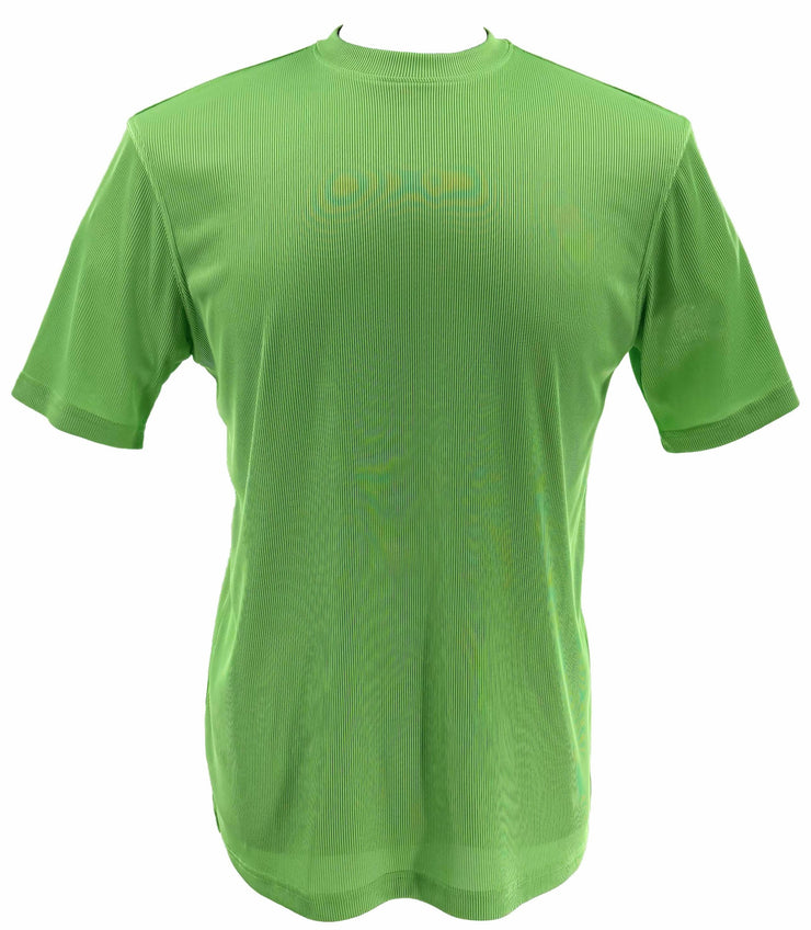 Log In Short Sleeve Mock Neck Men's T-Shirt - Solid Pattern Mint #218