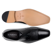 Belvedere Lace Up Men's Shoes Black - Alexander