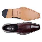 Belvedere Slip On Men's Shoes Burgundy - Andreo