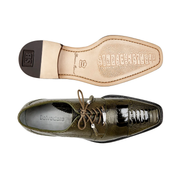 Belvedere Lace Up Men's Shoes Olive - Batta 14006