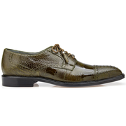 Belvedere Lace Up Men's Shoes Olive - Batta 14006