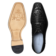 Belvedere Lace Up Men's Shoes Black - Chapo 1465