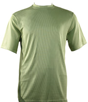 Log In Short Sleeve Mock Neck Men's T-Shirt - Solid Pattern Mint #218