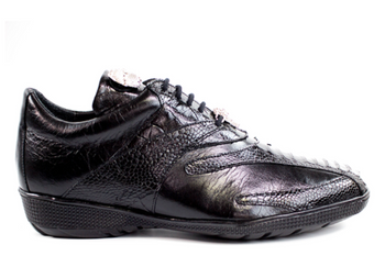 Belvedere Sneakers Men's Shoes Black - Bene 2010