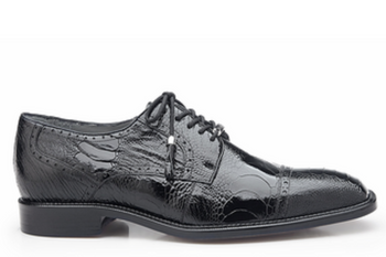 Belvedere Lace Up Men's Shoes Black - Batta 14006