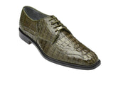 Belvedere Lace Up Men's Shoes Olive - Chapo 1465