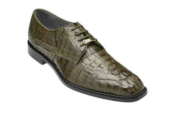 Belvedere Lace Up Men's Shoes Olive - Chapo 1465 – Weekend Menswear
