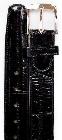 Belvedere Men's Belts Black #2002