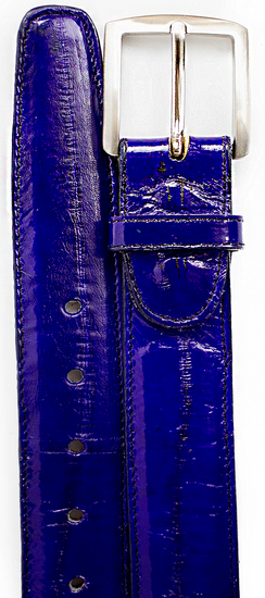 Belvedere Men's Belts Purple #2002