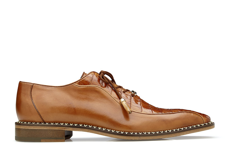Belvedere Lace Up Men's Shoes Brandy - Gabriele B04