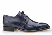 Belvedere Lace Up Men's Shoes Navy - Karmelo 1497