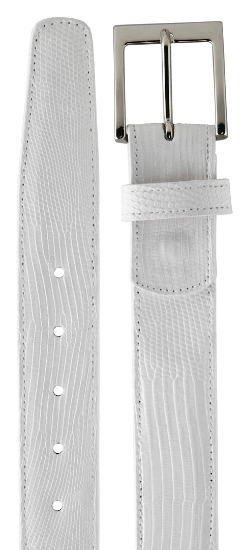 Belvedere Men's Belts White #2003