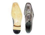 Belvedere Lace Up Men's Shoes Grey - Onesto II 1419