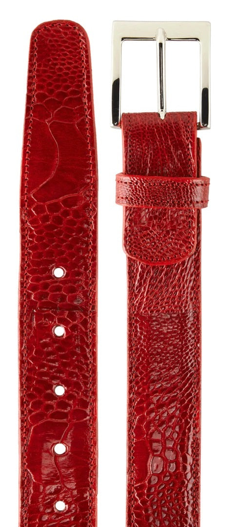 Belvedere Men's Belts Red #2000