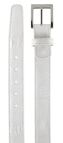 Belvedere Men's Belts White #2000