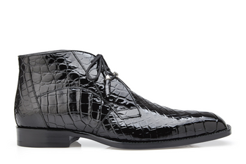 Belvedere Boots Men's Shoes Black - Stefano R17