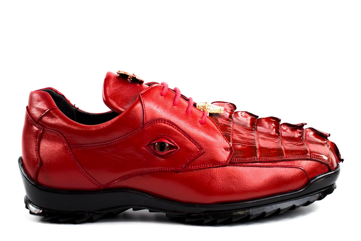 Belvedere Sneakers Men's Shoes Red - Vasco 336122