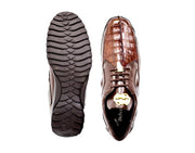 Belvedere Sneakers Men's Shoes Tabac - Vasco 336122